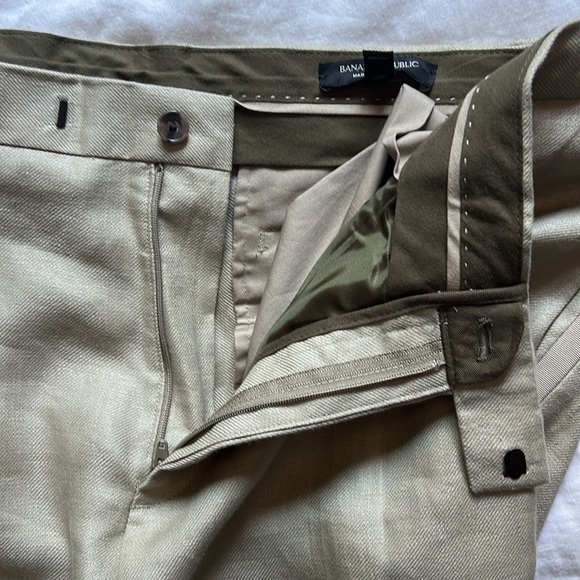 Banana Republic Linen Tuxedo Pant - Picture 6 of 8